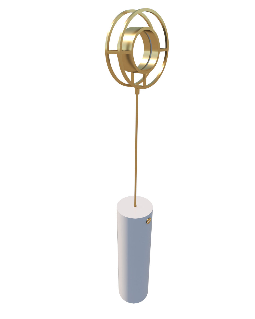 Luminaria Circular Piso A1 - Aluzina-diseño