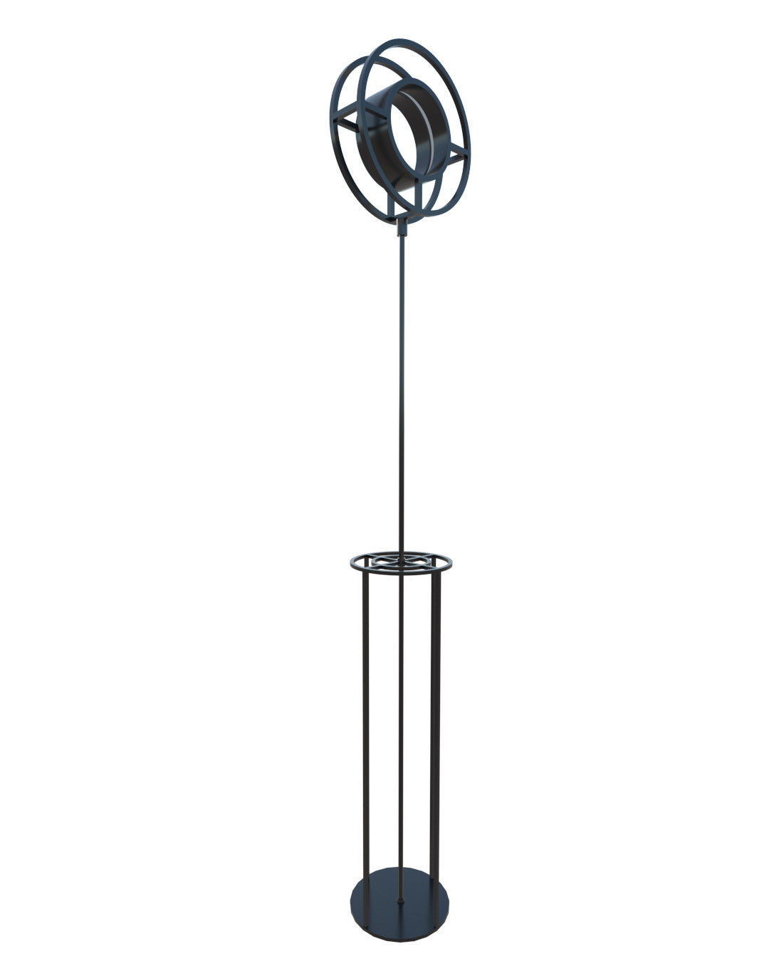 Luminaria Circular Piso A2 - Aluzina-diseño