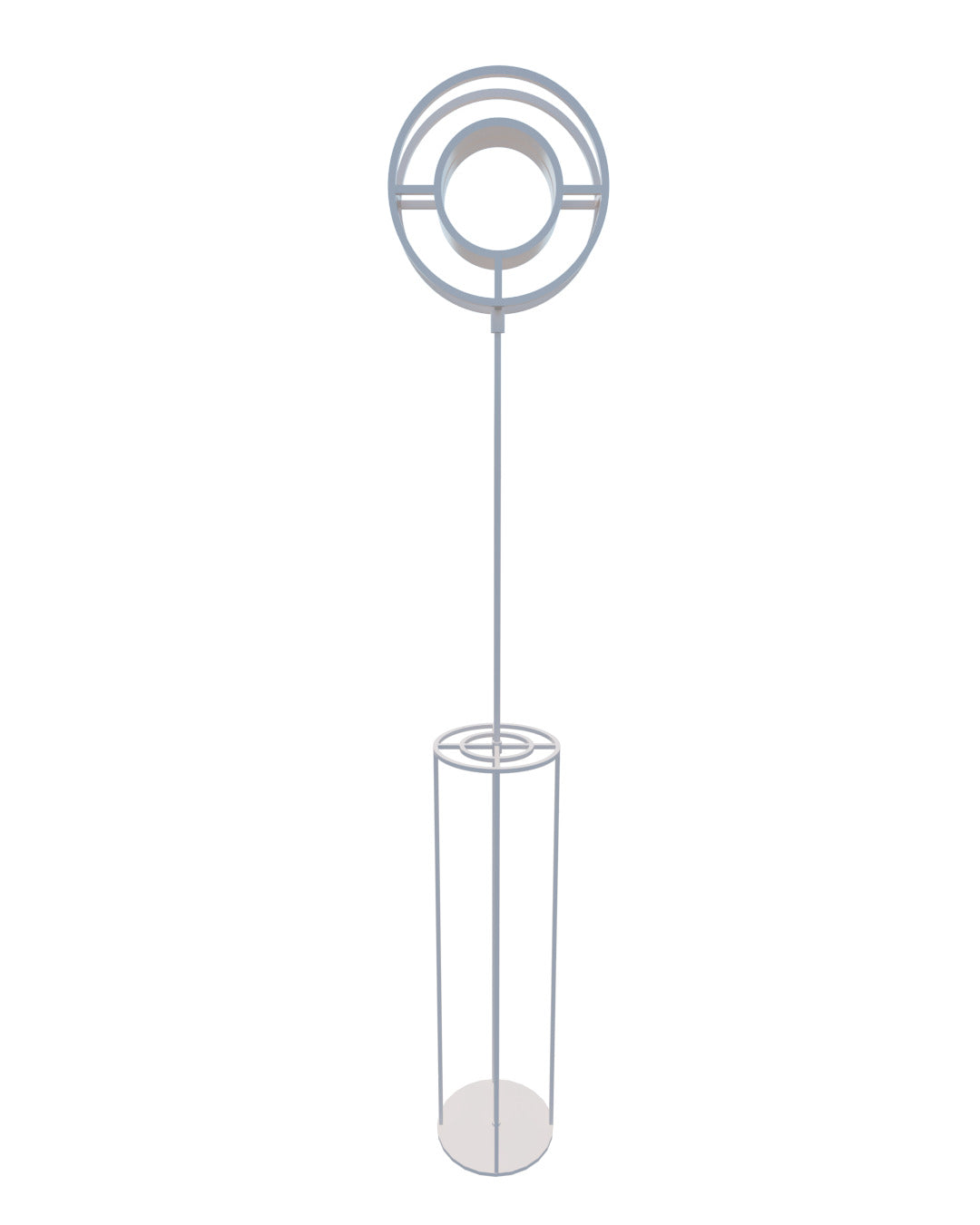 Luminaria Circular Piso A2 - Aluzina-diseño