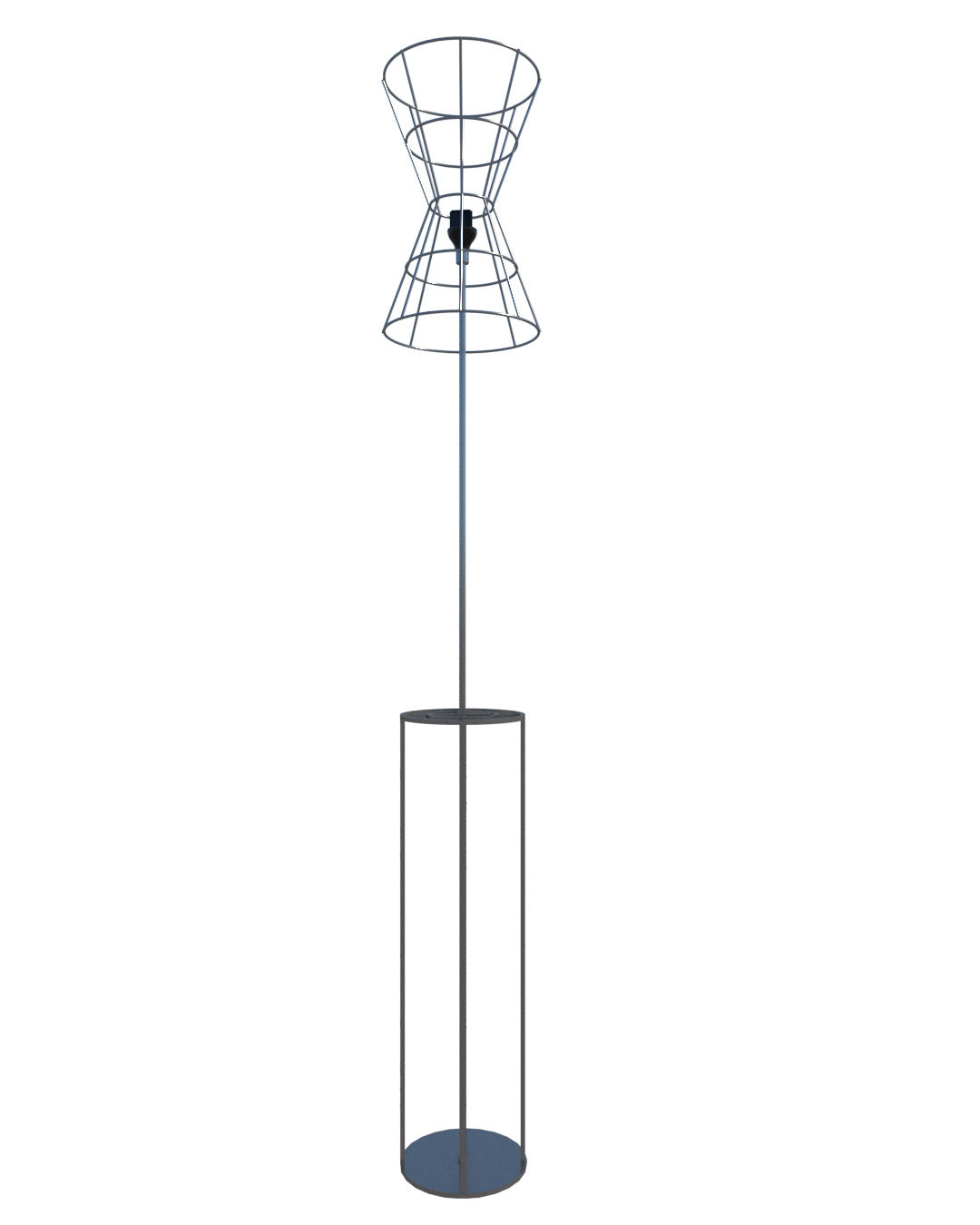 Luminaria Cónica Piso A2 - Aluzina-diseño