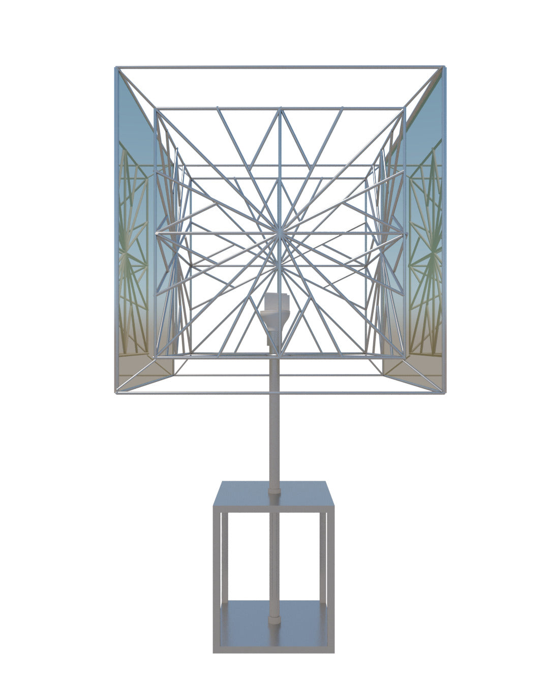 Luminaria Estrella Mesa A2 - Aluzina-diseño